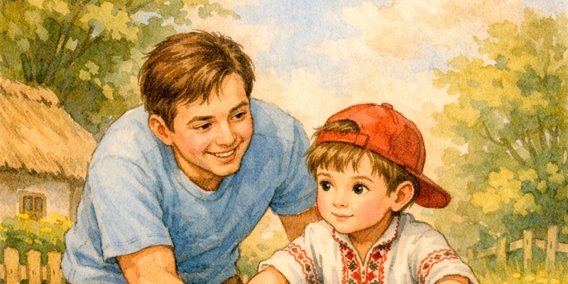 Хлопчик з велосипеда