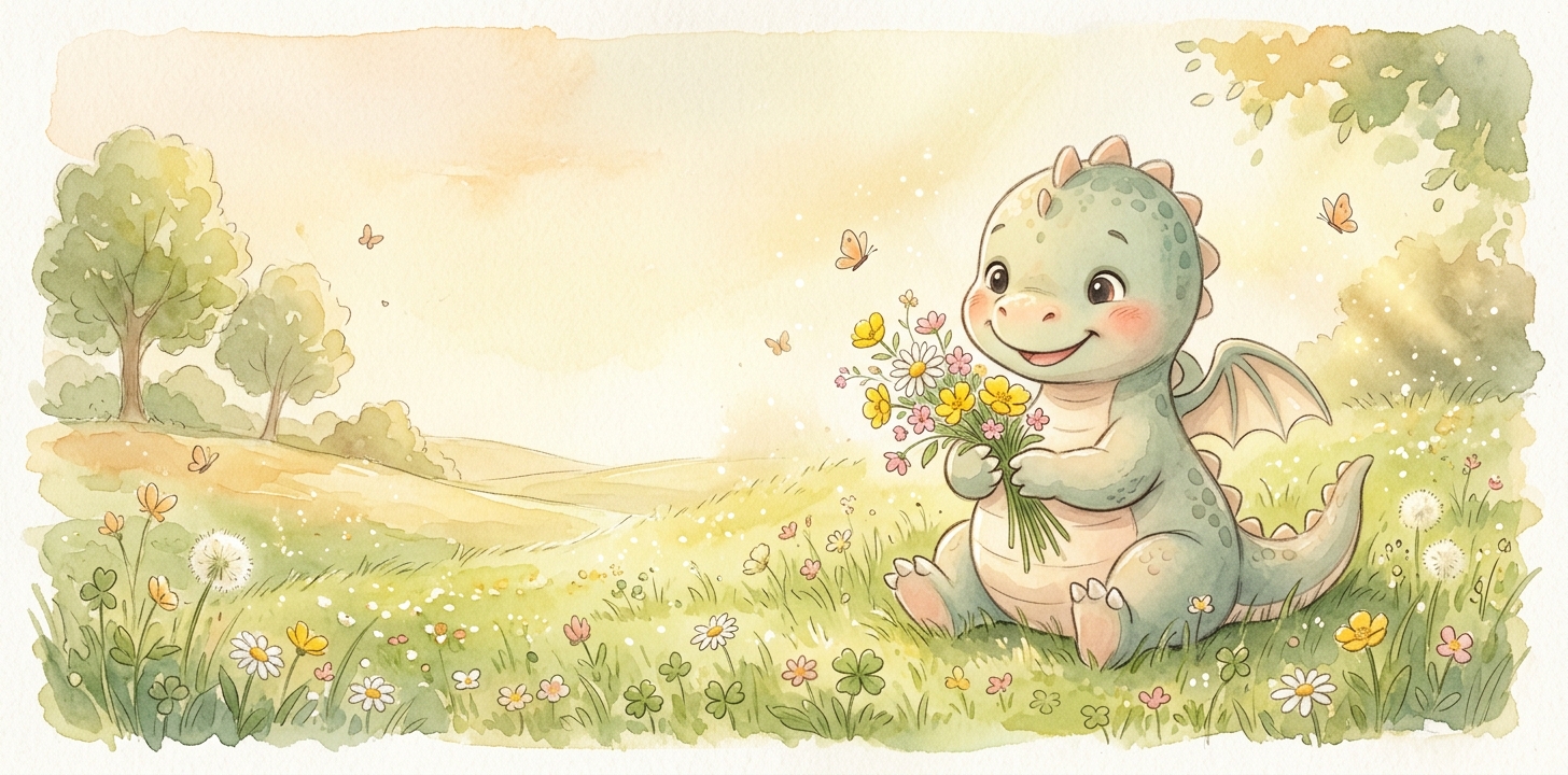 The Dragon Who Loved Flowers