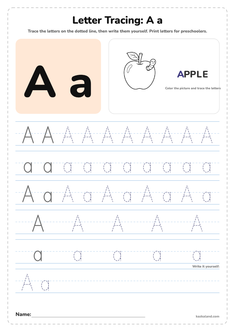 Letter Tracing